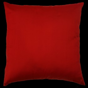 Empire Silk Cushion Red
